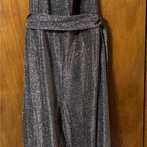 New York & Company Glittering Black Top